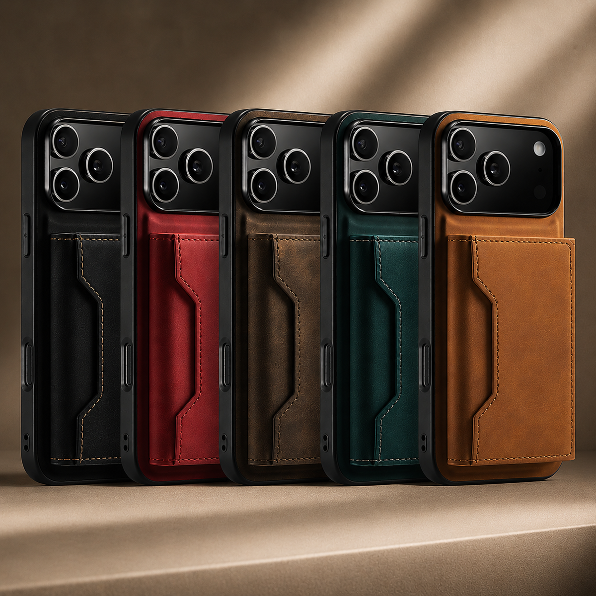 Premium iPhone Case 2 in 1 Detachable Magnetic Leather Wallet Card Holder Kickstand Full Coverage Protective Cover Slim Removable Phone Case Anti Dust