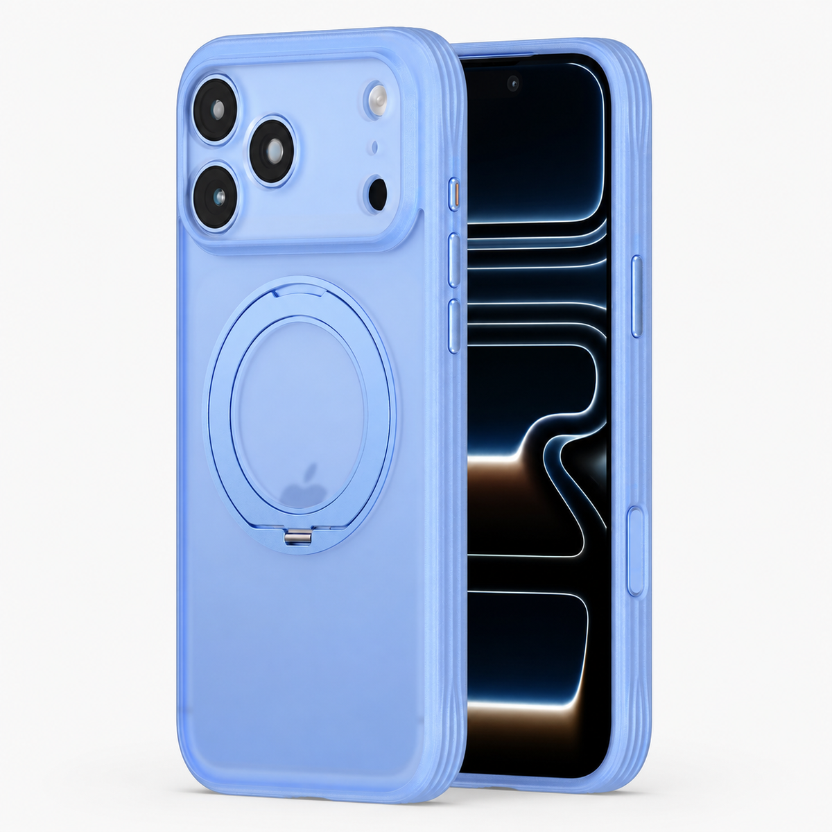 Premium iPhone Case 360 Spin Magnetic Stand Screen Protector Camera Control Button Shockproof Anti Drop Rugged Slim Durable Full Protective Phone Cover Case