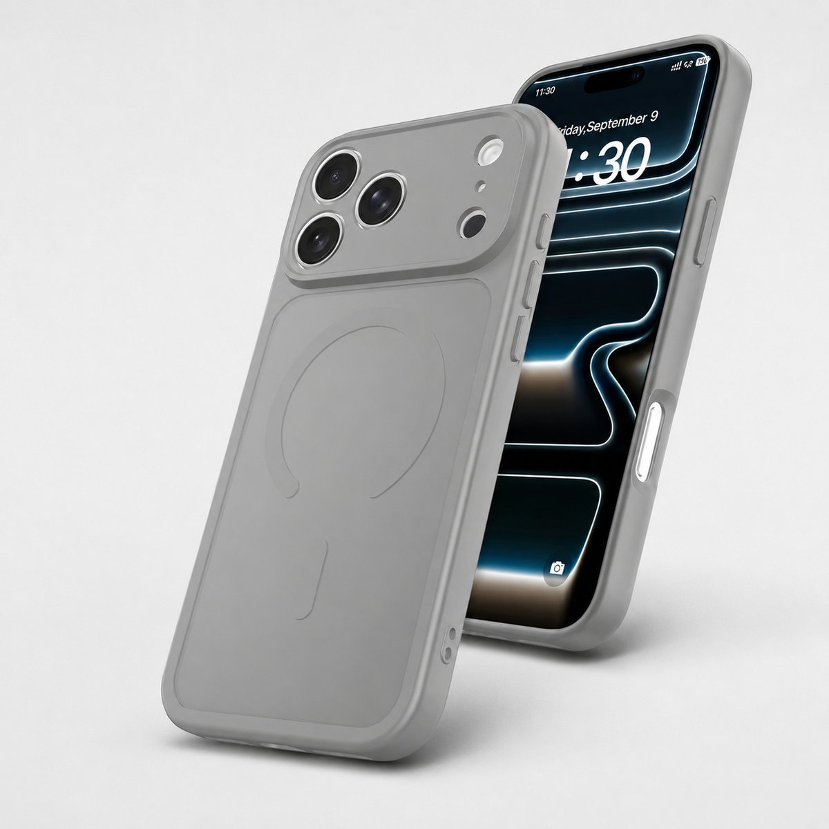 Premium iPhone Case 5G Wireless Charging Shockproof Hard Back Slim Lightweight Anti Scratch Non Slip Durable Full Coverage Protective Phone Cover Case