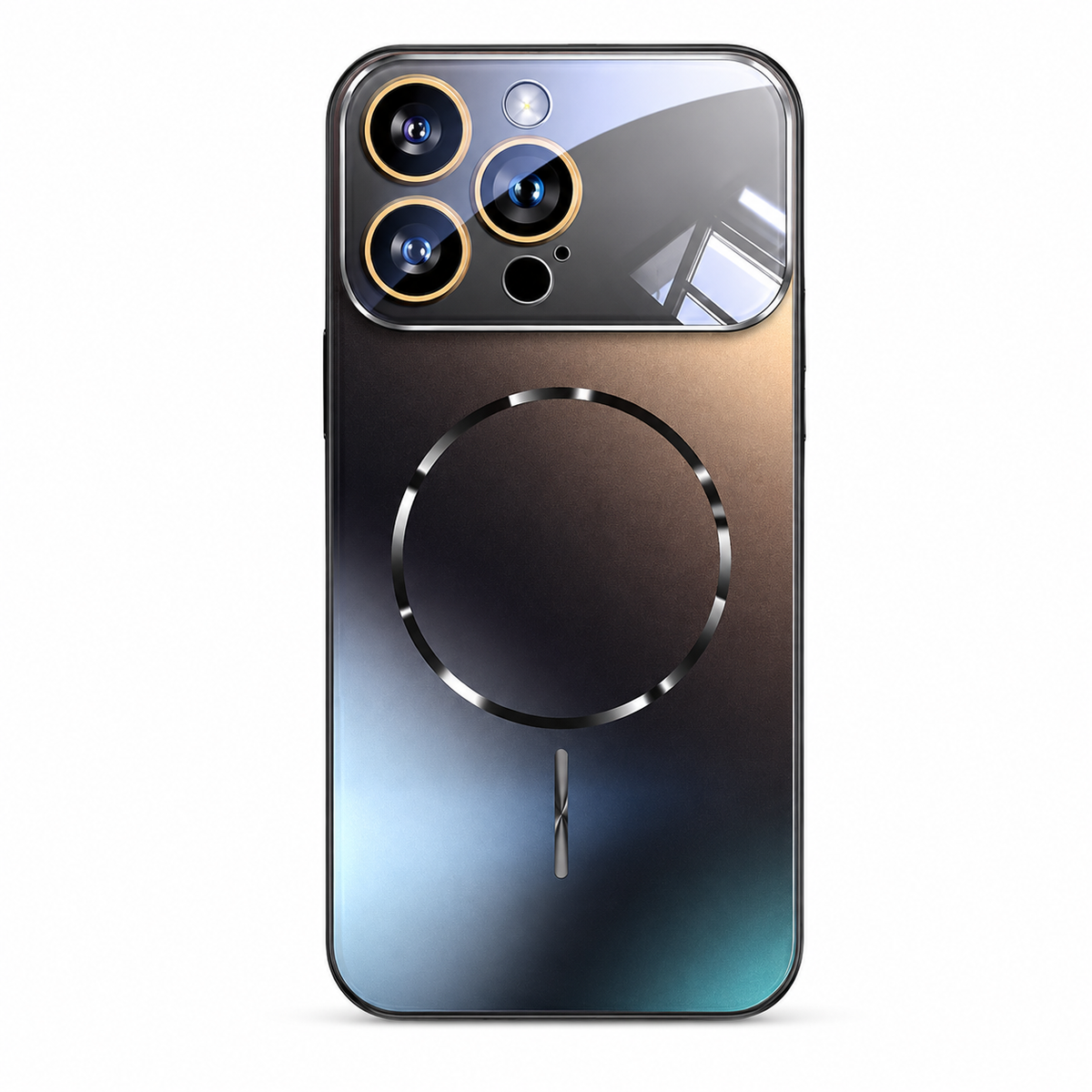Premium iPhone Case AG Nano Matte Acrylic Magnetic MagSafe Compatible Hard Back Anti Fingerprint Scratch Resistant Slim Lightweight Protective Cover
