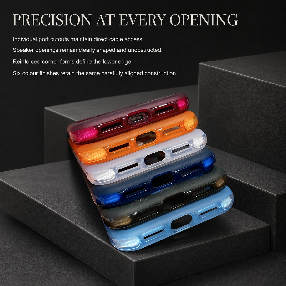 Premium iPhone Case Air Cushion Shockproof Magnetic Clear Transparent Precision Cut Slim Anti Drop Scratch Resistant Durable Protective Phone Cover Shell Case