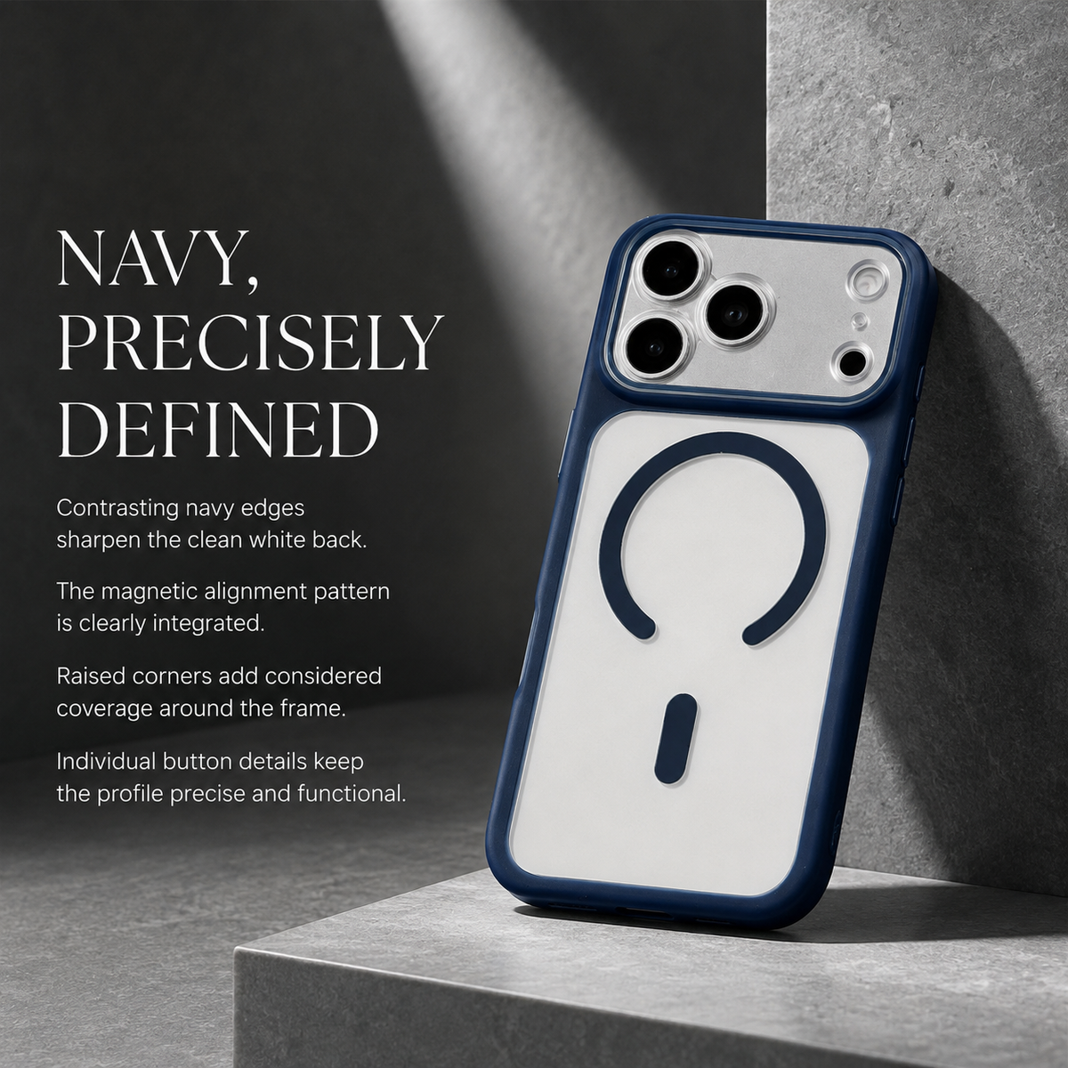 Premium iPhone Case Air Cushion Shockproof Magnetic Clear Transparent Precision Cut Slim Anti Drop Scratch Resistant Durable Protective Phone Cover Shell Case