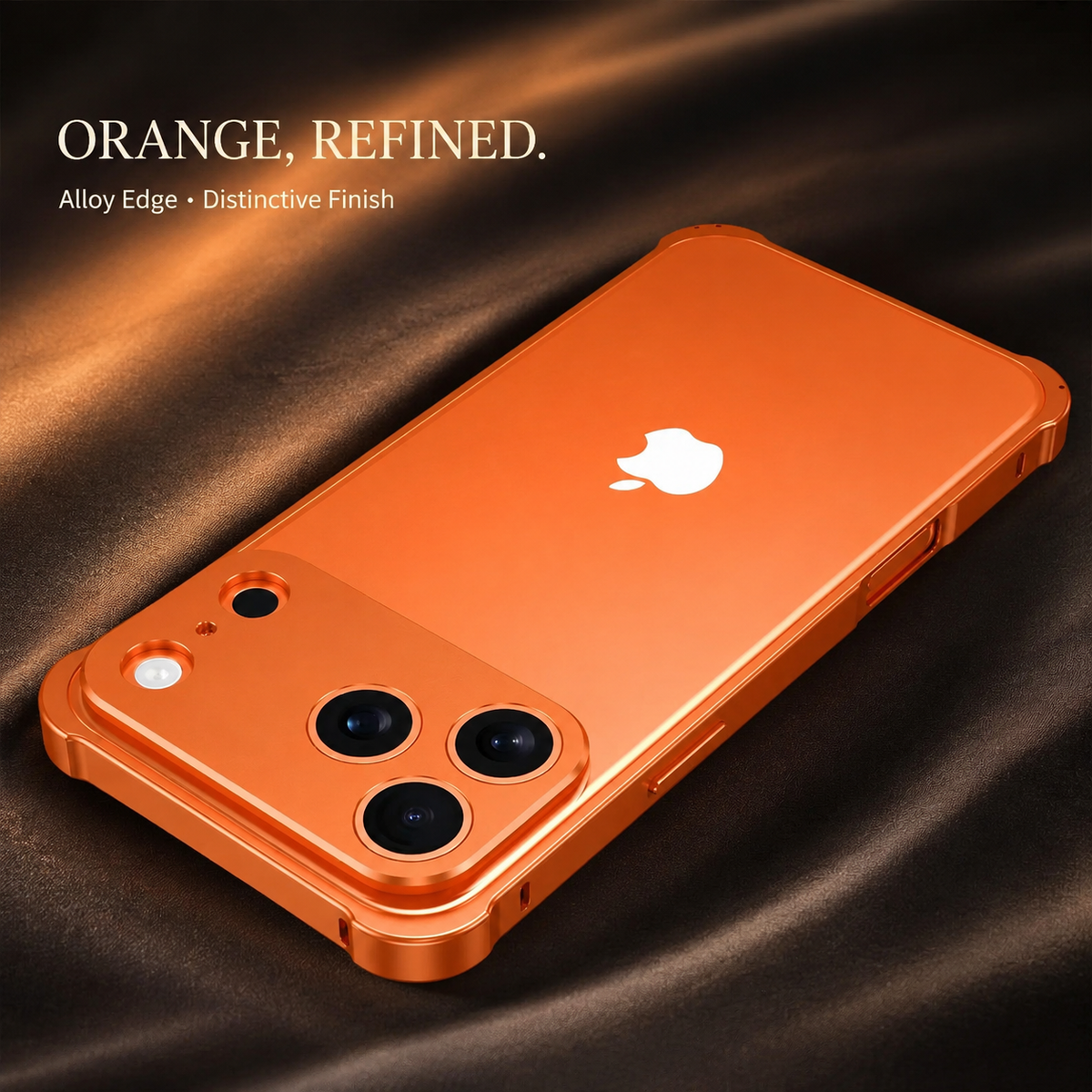 Premium iPhone Case Aluminum Alloy Metal Frame Bumper Camera Lens Protection Shockproof Slim Anti Scratch Reinforced Edge Protective Cover Case Design