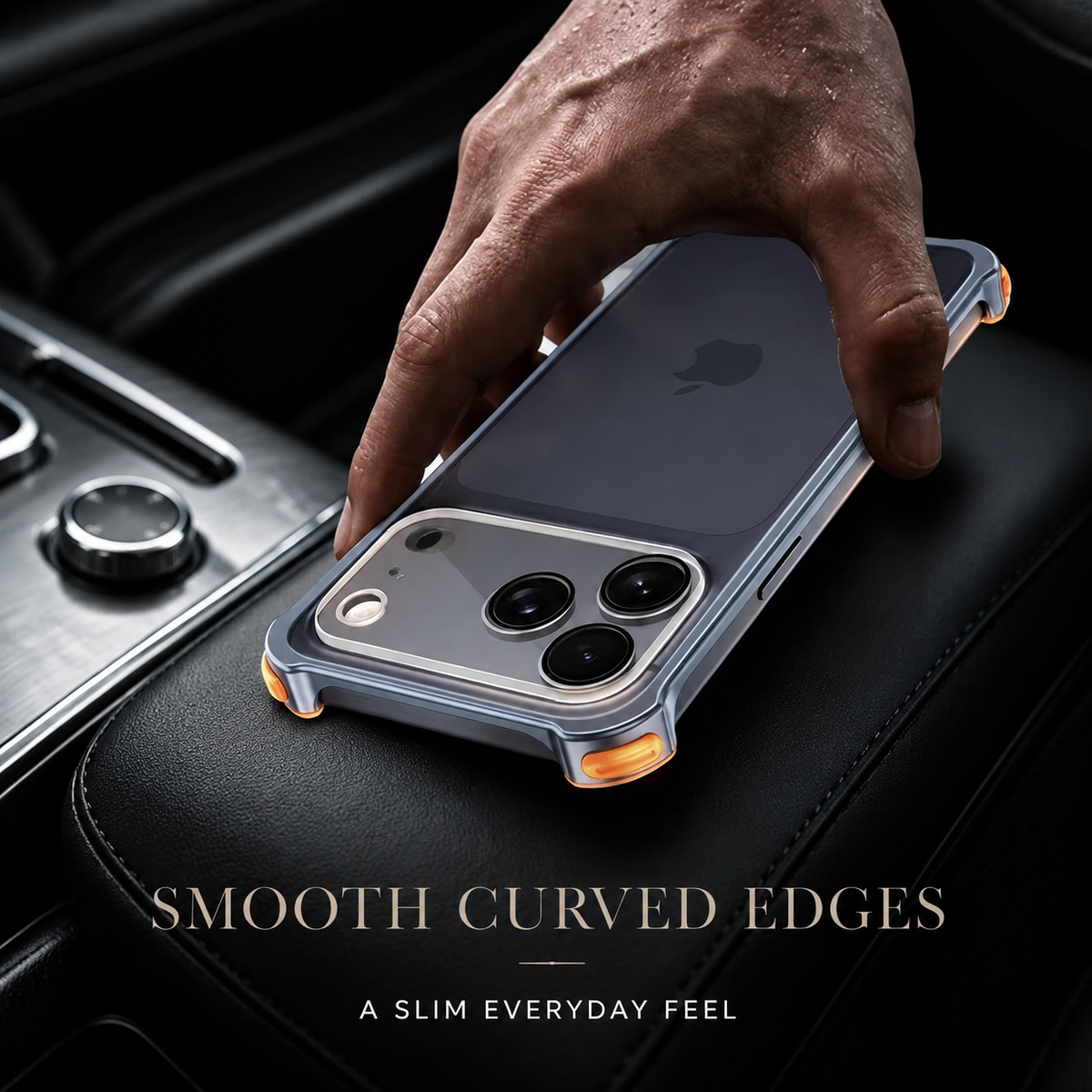 Premium iPhone Case Aluminum Alloy Metal Frame Lens Protector Silicone Lining Shockproof Anti Scratch Non Slip Tough Protective Bumper Cover Case Design