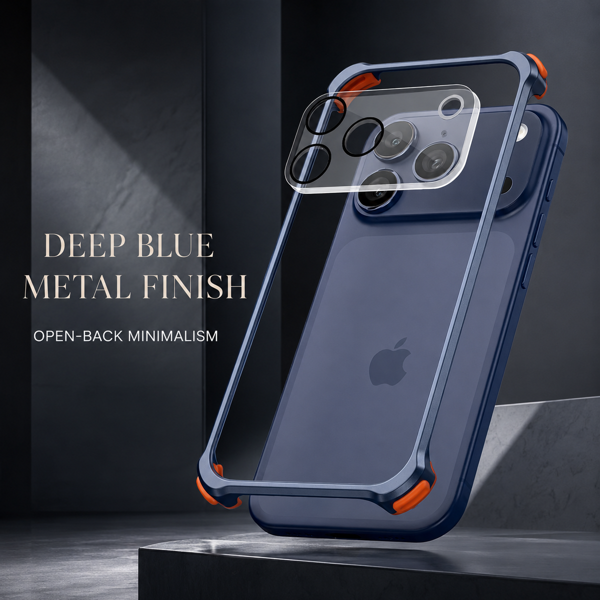 Premium iPhone Case Aluminum Alloy Metal Frame Lens Protector Silicone Lining Shockproof Anti Scratch Non Slip Tough Protective Bumper Cover Case Design