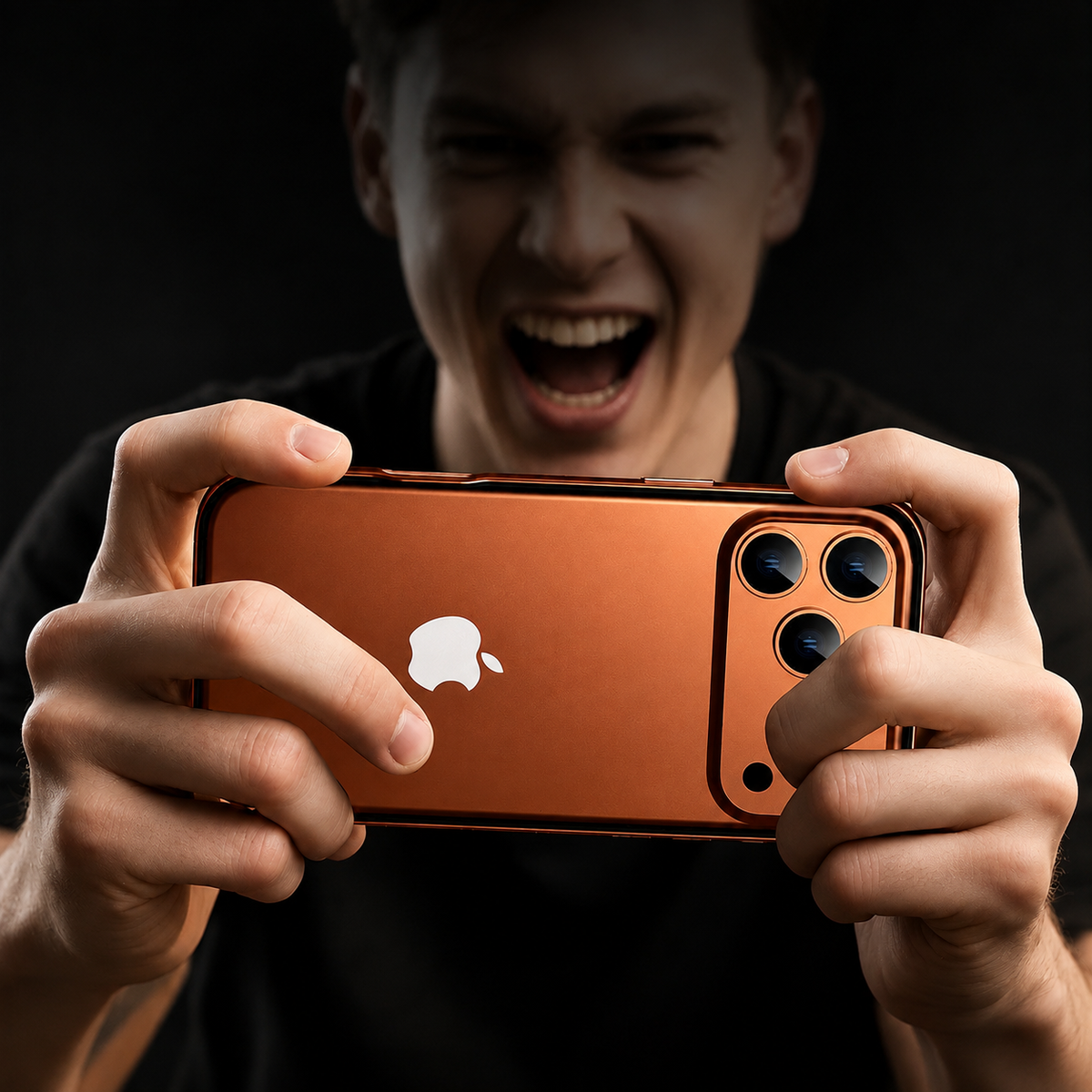 Premium iPhone Case Aluminum Metal Frame Silicone Bumper Shockproof Protective Cover Rugged Edge Protection Anti Scratch Slim Durable Design