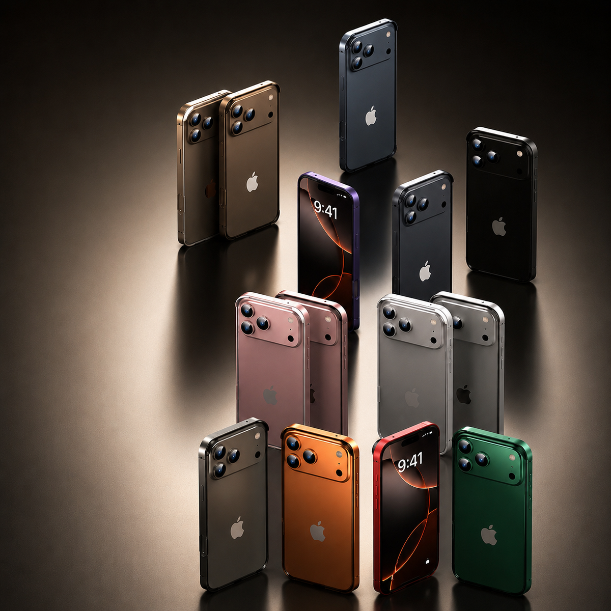 Premium iPhone Case Aluminum Metal Frame Silicone Bumper Shockproof Protective Cover Rugged Edge Protection Anti Scratch Slim Durable Design