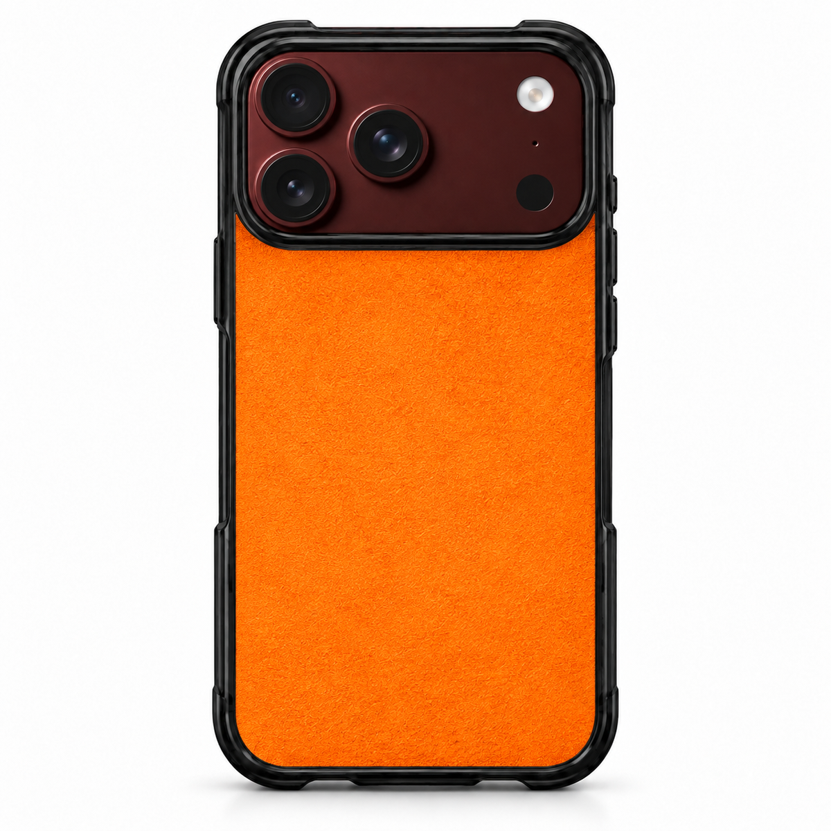 Premium iPhone Case Artificial Leather Semi Transparent Retro Foldable Cover Sweat Resistant Shockproof Slim Non Slip Durable Practical Protective Phone Case
