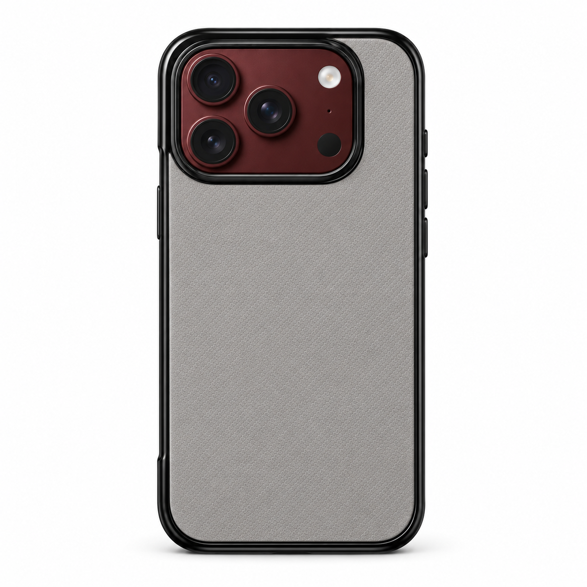 Premium iPhone Case Artificial Leather Semi Transparent Retro Foldable Cover Sweat Resistant Shockproof Slim Non Slip Durable Practical Protective Phone Case