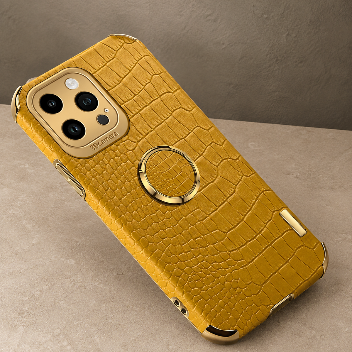 Premium iPhone Case Crocodile Leather Plating Silicone Protective Cover Anti Scratch Anti Fingerprint Non Slip Lightweight Dustproof Full Coverage Case