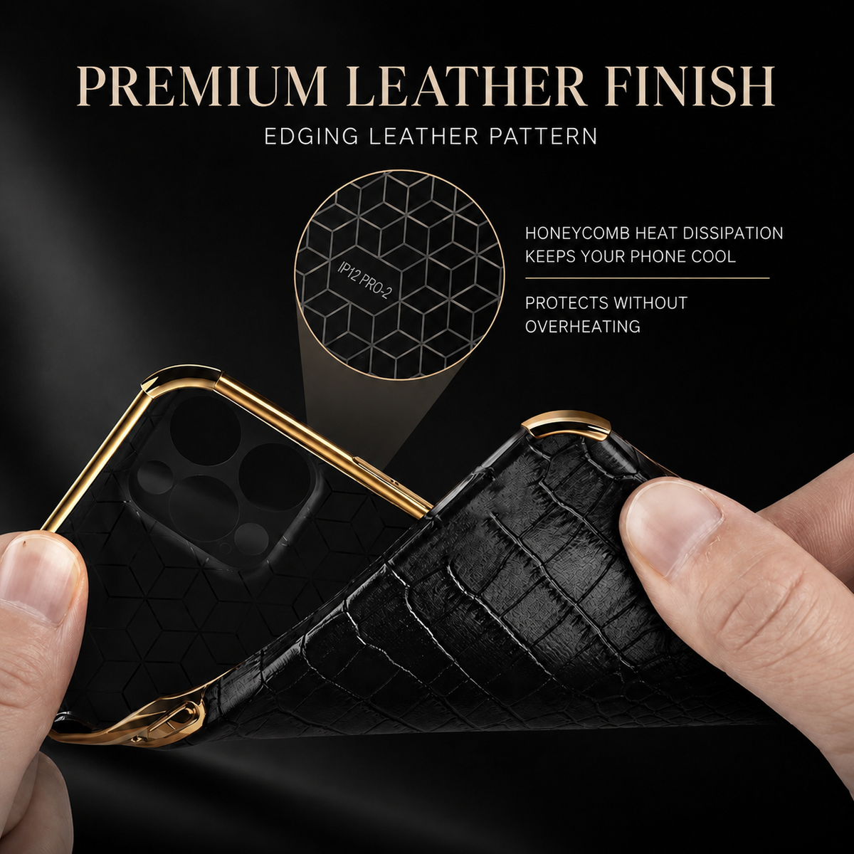 Premium iPhone Case Crocodile Leather Silicone Cover Anti Scratch Shockproof Lightweight Non Slip Full Coverage Camera Guard Slim Protective Case