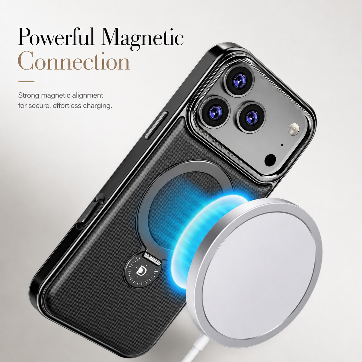 Premium iPhone Case Diamond Pattern Leather MagSafe Cover Rotating Bracket Holder Full Coverage Shockproof Anti Fingerprint Grip Protective Design Case