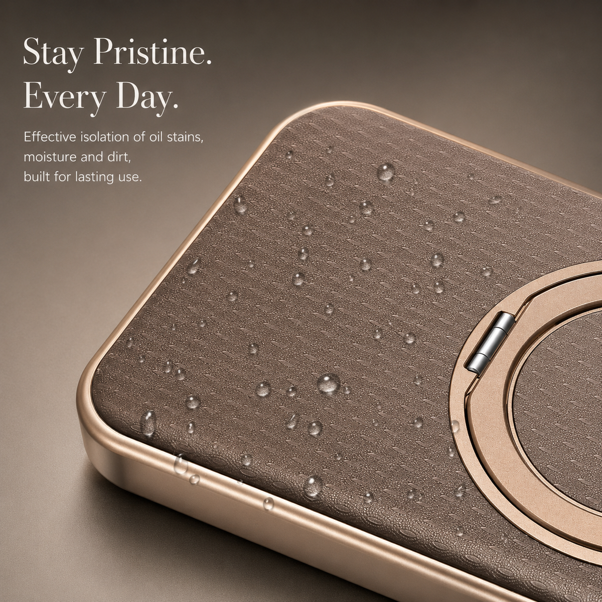 Premium iPhone Case Diamond Pattern Leather MagSafe Cover Rotating Bracket Holder Full Coverage Shockproof Anti Fingerprint Grip Protective Design Case
