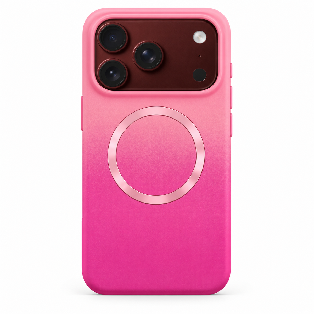 Premium iPhone Case Fashion Gradient Color MagSafe Magnetic Hinge Protection Foldable Cover Hard PC Shockproof Slim Skin Feel Durable Protective Phone Case