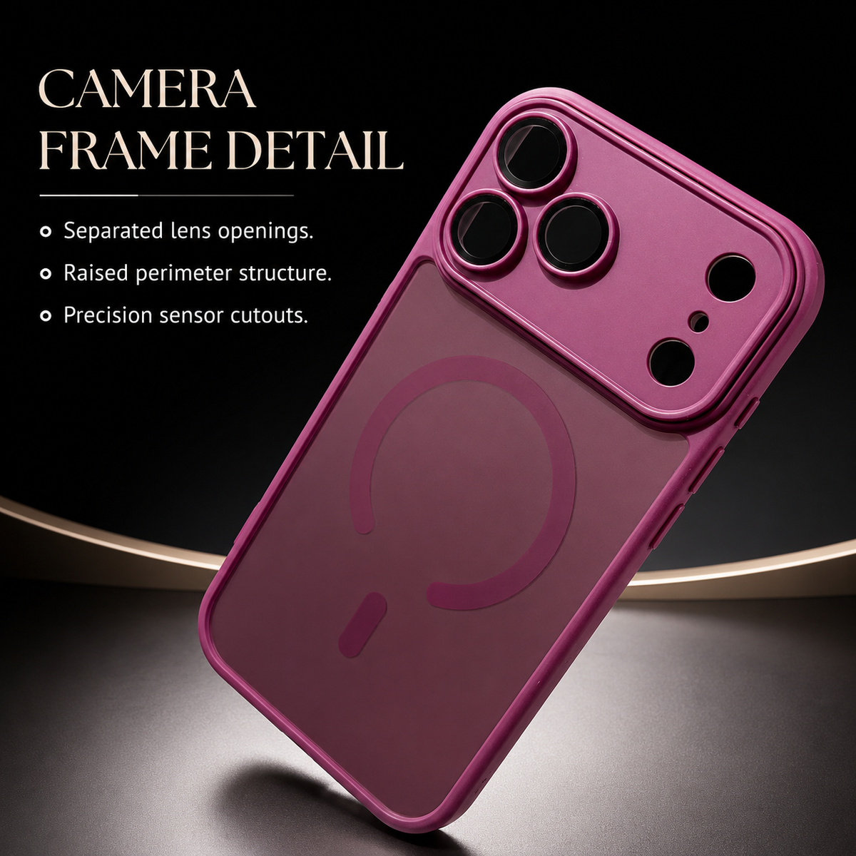 Premium iPhone Case Fashion Matte Transparent MagSafe Magnetic Back Shockproof Anti Fingerprint Slim Non Slip Durable Clear Protective Phone Cover Shell Case