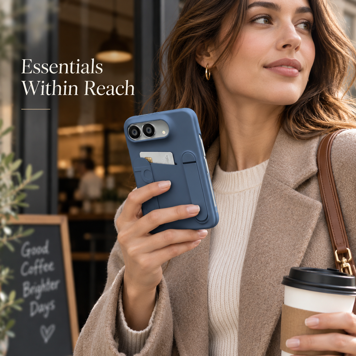Premium iPhone Case Fashion Skin Feel Silicone Wrist Strap Kickstand Foldable Stand Cover Full Camera Shockproof Non Slip Slim Durable Protective Phone Case