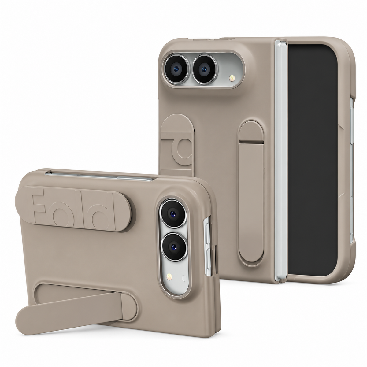 Premium iPhone Case Fashion Skin Feel Silicone Wrist Strap Kickstand Foldable Stand Cover Full Camera Shockproof Non Slip Slim Durable Protective Phone Case