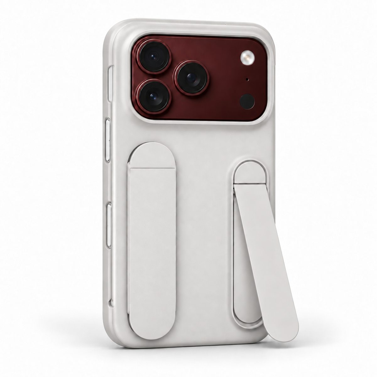 Premium iPhone Case Fashion Skin Feel Silicone Wrist Strap Kickstand Full Camera Protection Shockproof Non Slip Slim Durable Protective Phone Cover Case