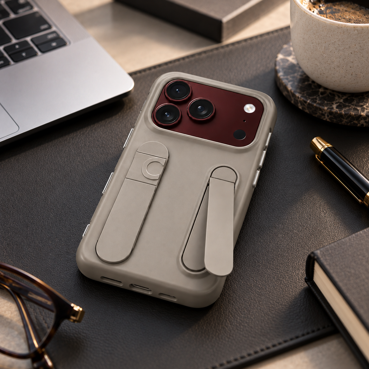 Premium iPhone Case Fashion Skin Feel Silicone Wrist Strap Kickstand Full Camera Protection Shockproof Non Slip Slim Durable Protective Phone Cover Case