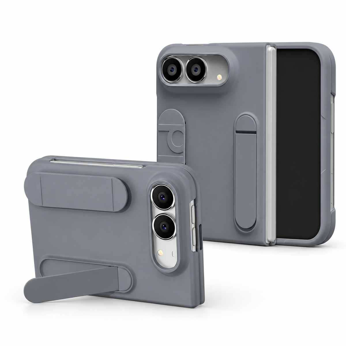 Premium iPhone Case Fashion Skin Feel Silicone Wrist Strap Kickstand Full Camera Protection Shockproof Non Slip Slim Durable Protective Phone Cover Case