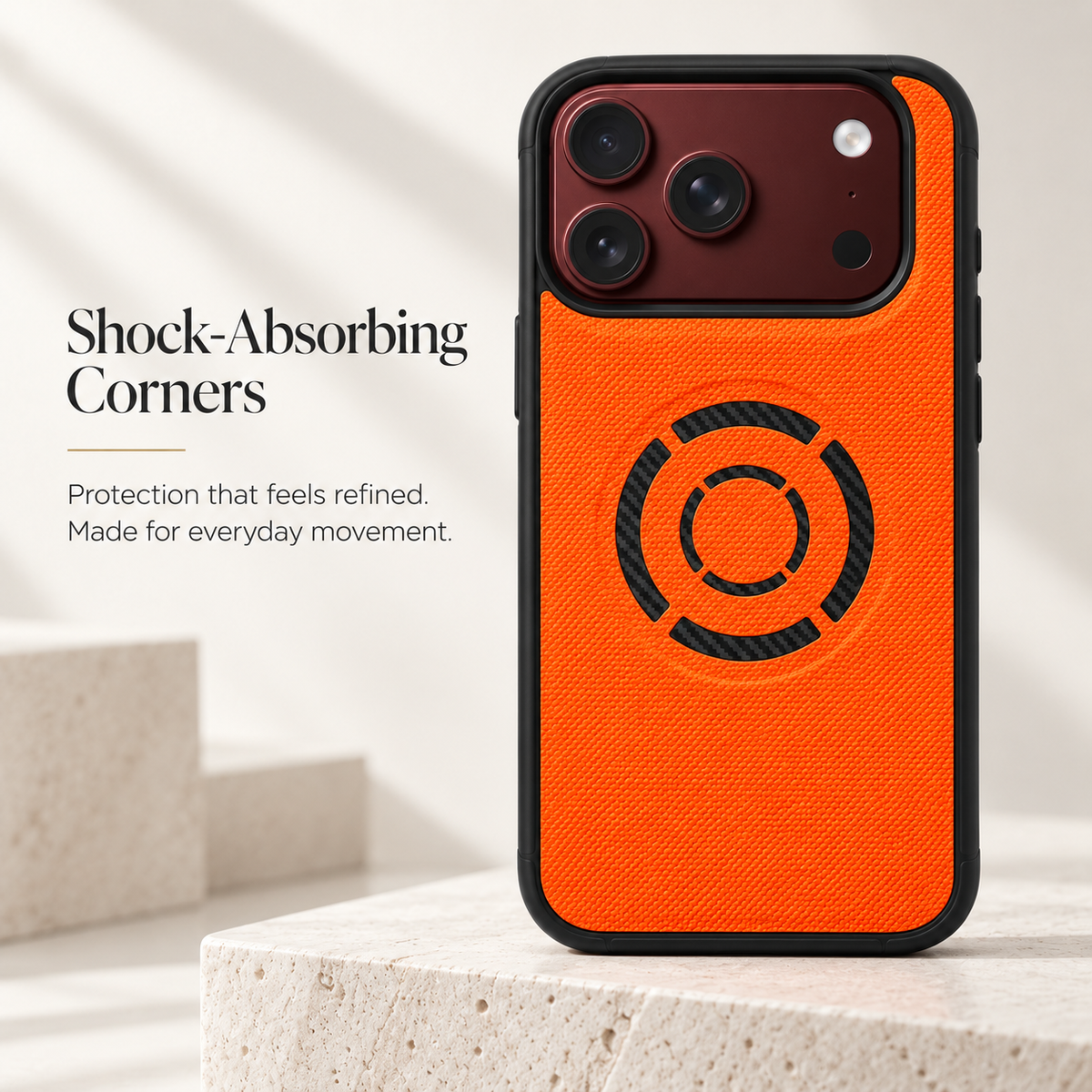 Premium iPhone Case Hard PC Artificial Leather MagSafe Magnetic Wireless Charging Foldable Cover Shockproof Bumper Slim Durable Protective Phone Cover Case