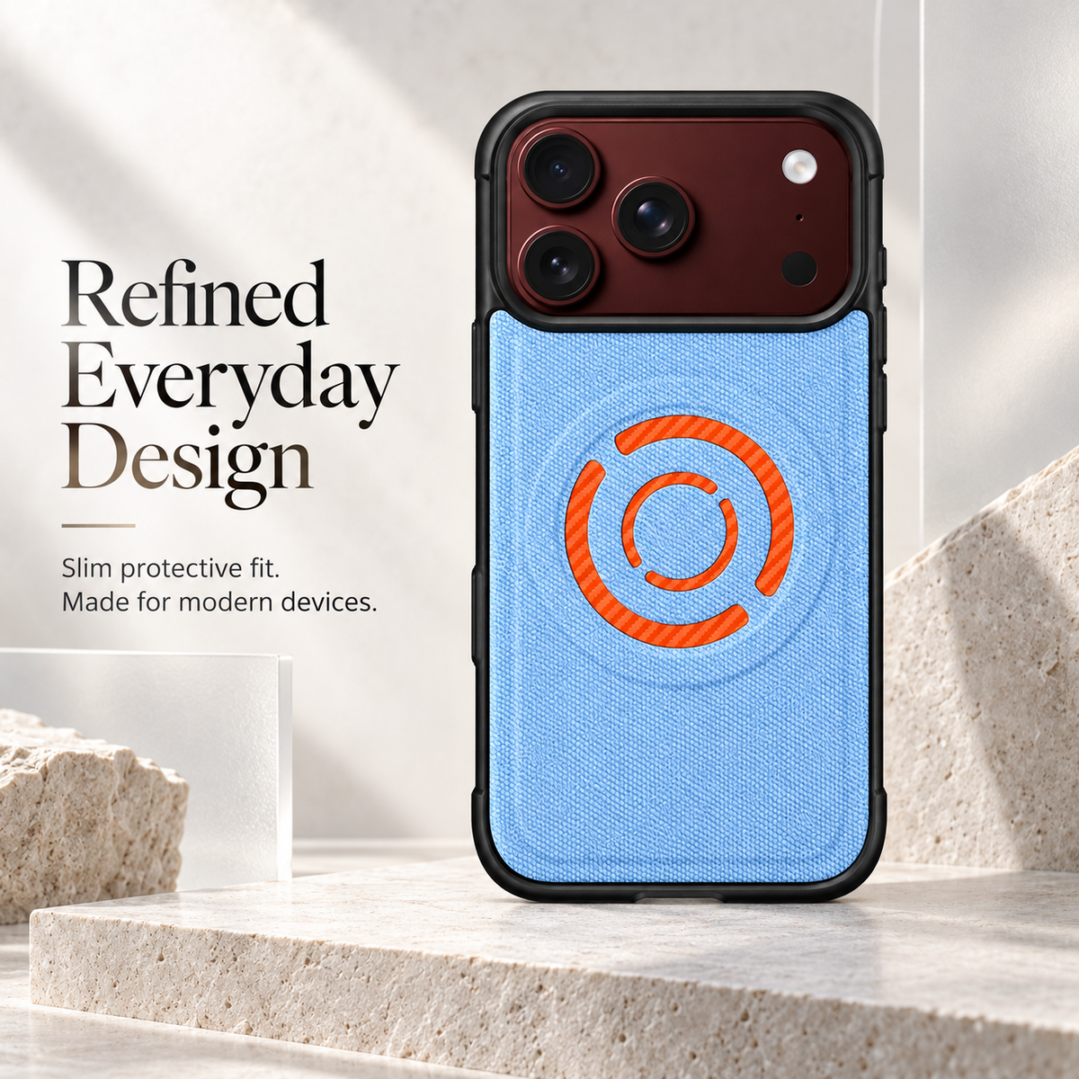 Premium iPhone Case Hard PC Artificial Leather MagSafe Magnetic Wireless Charging Foldable Cover Shockproof Bumper Slim Durable Protective Phone Cover Case