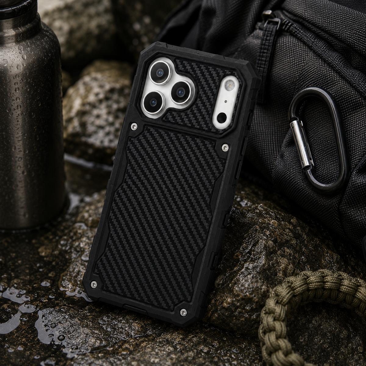 Premium iPhone Case Heavy Duty MagSafe Compatible Shockproof Military Grade Drop Protection Rugged Cover Anti Scratch Dustproof Non Slip Full Coverage
