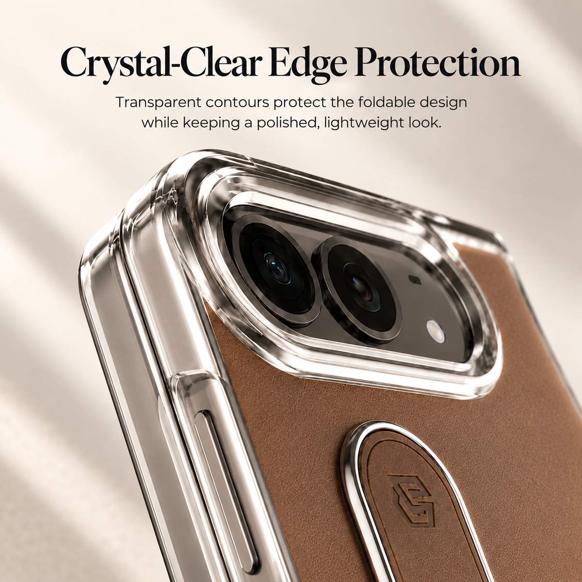 Premium iPhone Case Hidden Bar Folding Stand Foldable Cover Full Protection Shockproof Sweat Resistant Non Slip Slim Durable Protective Phone Cover Case