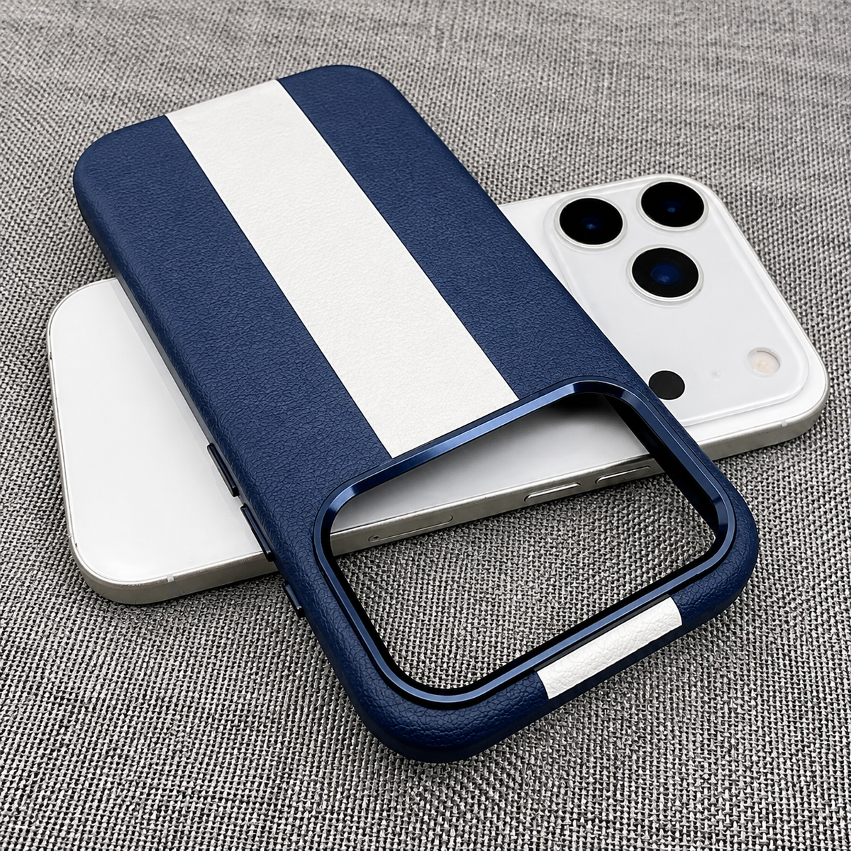 Premium iPhone Case High End Business Leather MagSafe Magnetic Wireless Charging Shockproof Slim Non Slip Anti Scratch Durable Luxury Protective Phone Cover