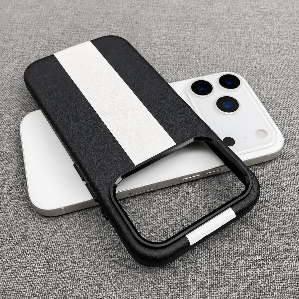 Premium iPhone Case High End Business Leather MagSafe Magnetic Wireless Charging Shockproof Slim Non Slip Anti Scratch Durable Luxury Protective Phone Cover