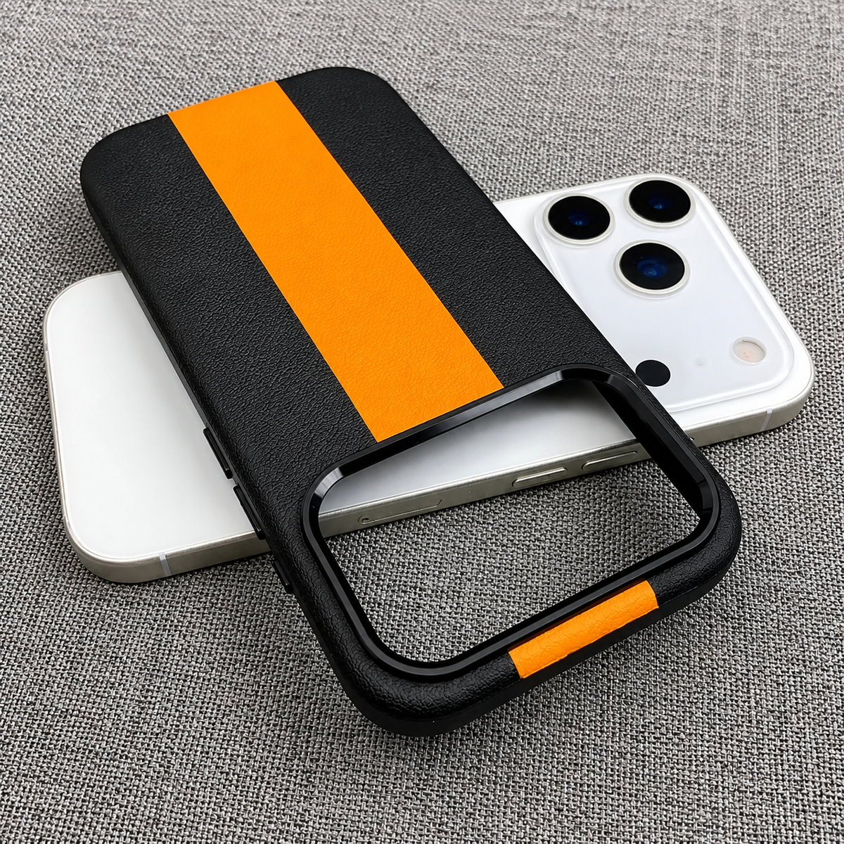 Premium iPhone Case High End Business Leather MagSafe Magnetic Wireless Charging Shockproof Slim Non Slip Anti Scratch Durable Luxury Protective Phone Cover