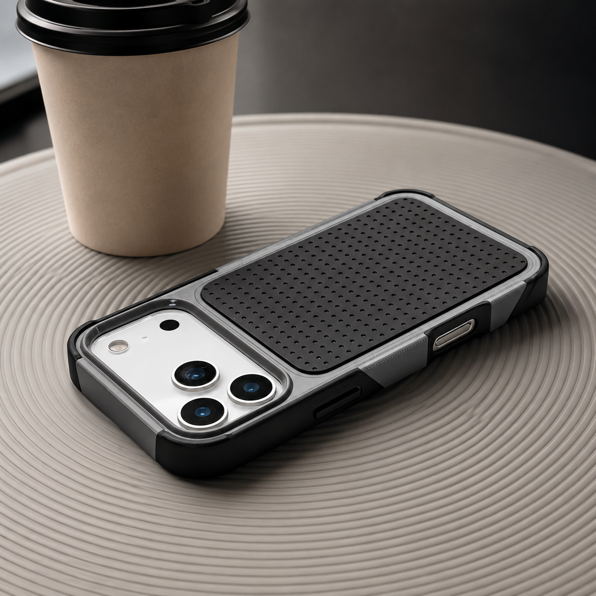 Premium iPhone Case — Hybrid Armor Shockproof Magnetic Wallet Cover with Built-In Stand, Non-Slip Grip, Rugged Protective Design and Card Storage