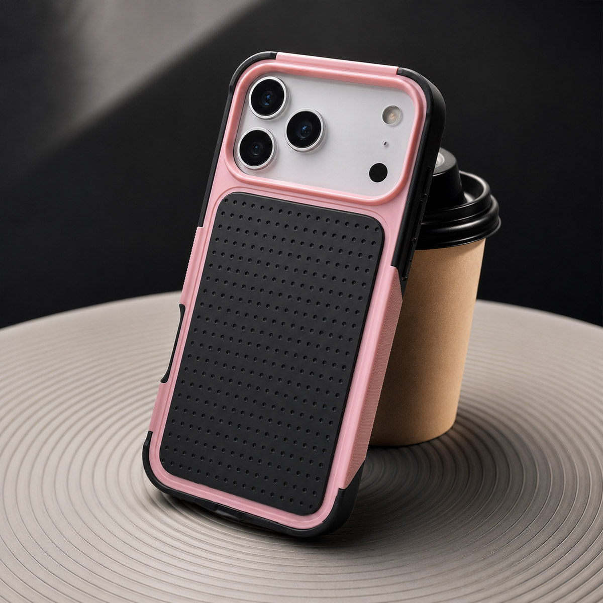 Premium iPhone Case — Hybrid Armor Shockproof Magnetic Wallet Cover with Built-In Stand, Non-Slip Grip, Rugged Protective Design and Card Storage