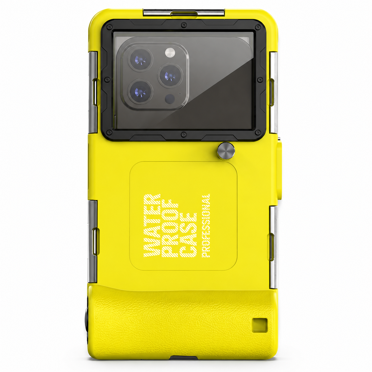Premium iPhone Case IP68 Waterproof Full Body Shockproof Cover Anti-Scratch Sealed 15m Underwater Protection Secure Lanyard PC TPU Durable Gear Design
