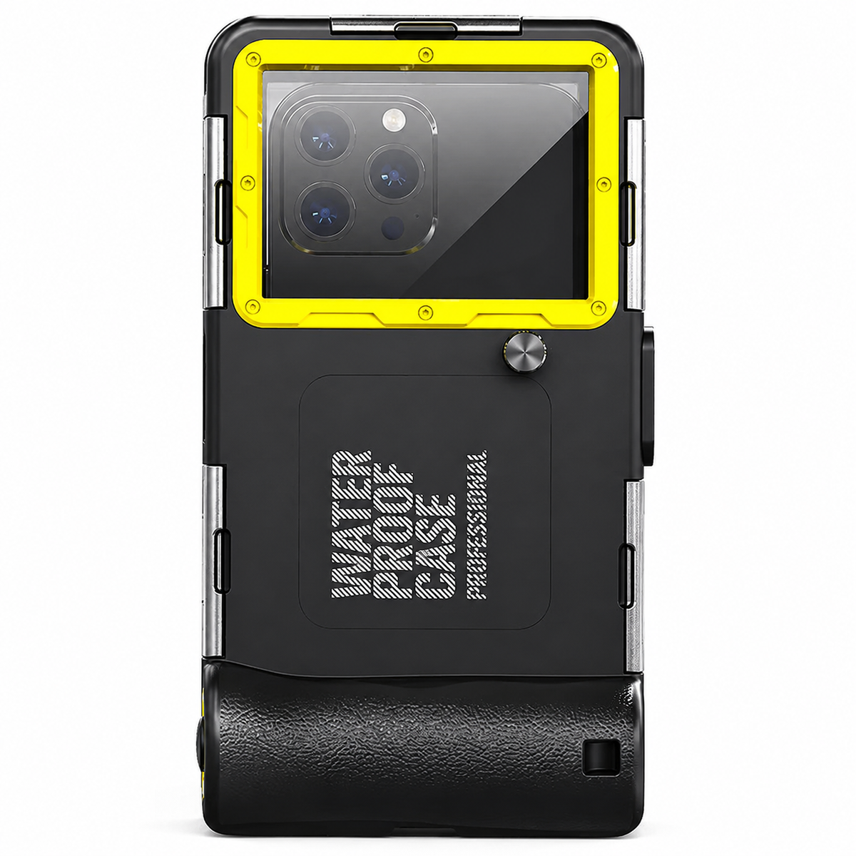 Premium iPhone Case IP68 Waterproof Full Body Shockproof Cover Anti-Scratch Sealed 15m Underwater Protection Secure Lanyard PC TPU Durable Gear Design