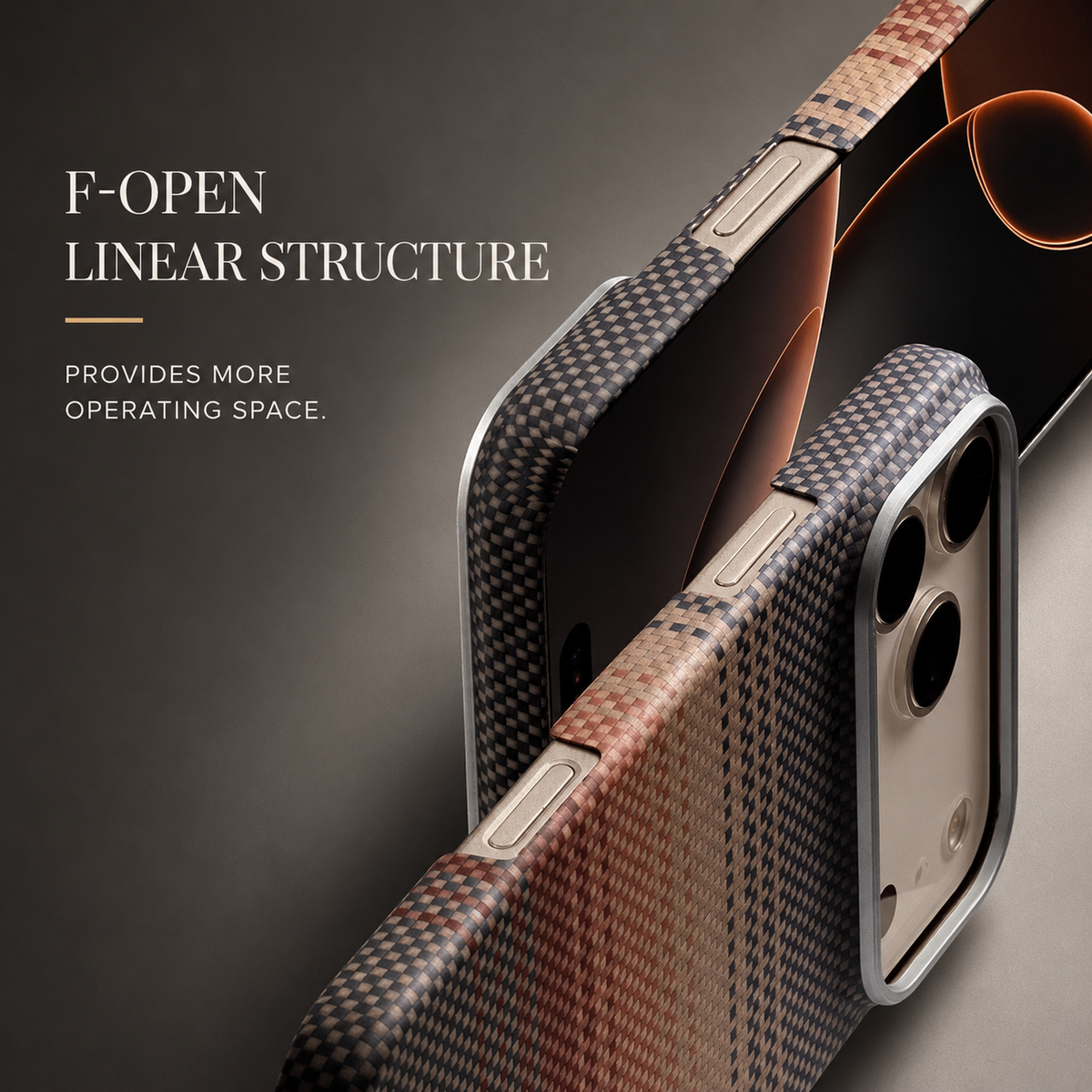 Premium iPhone Case Kevlar Aramid Carbon Fiber MagSafe Compatible Ultra Thin Shockproof Anti Scratch Matte Full Coverage Raised Lens Screen Guards Slim