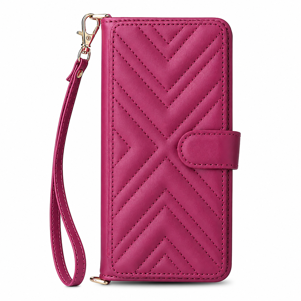 Premium iPhone Case Leather Flip Wallet Card Holder Shockproof Durable Cover Magnetic Closure Full Body Protection Slim Stand Design Scratch Resistant