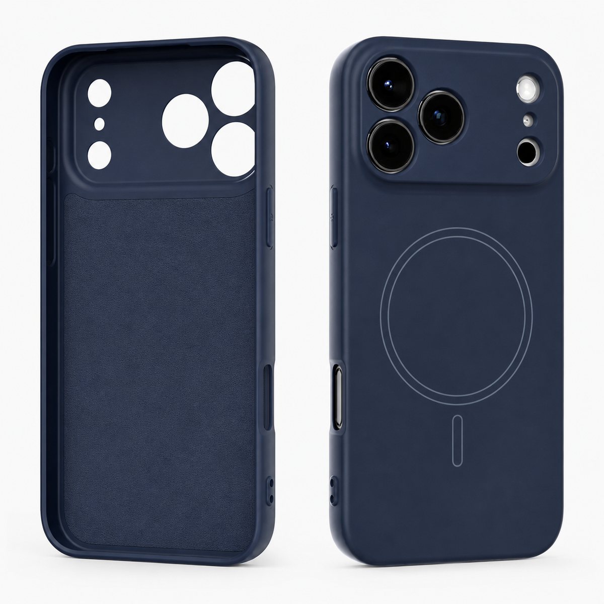 Premium iPhone Case Liquid Silicone MagSafe Magnetic Soft Touch Shockproof Anti Fingerprint Non Slip Slim Durable Wireless Charging Protective Phone Cover Case