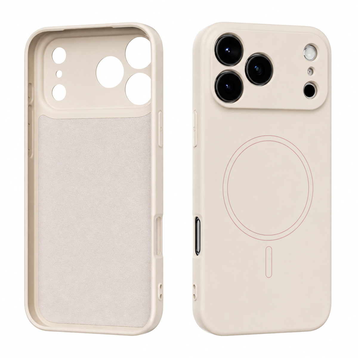 Premium iPhone Case Liquid Silicone MagSafe Magnetic Soft Touch Shockproof Anti Fingerprint Non Slip Slim Durable Wireless Charging Protective Phone Cover Case
