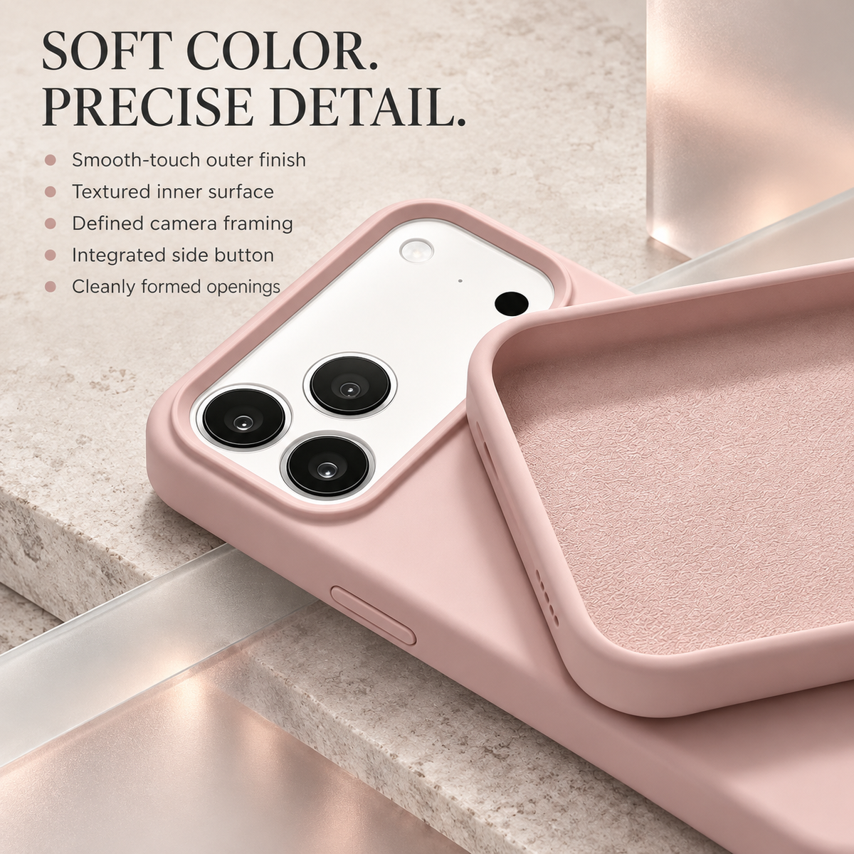 Premium iPhone Case Liquid Silicone Soft Touch Candy Color Shockproof Slim Anti Fingerprint Non Slip Durable Lightweight Protective Phone Cover Case