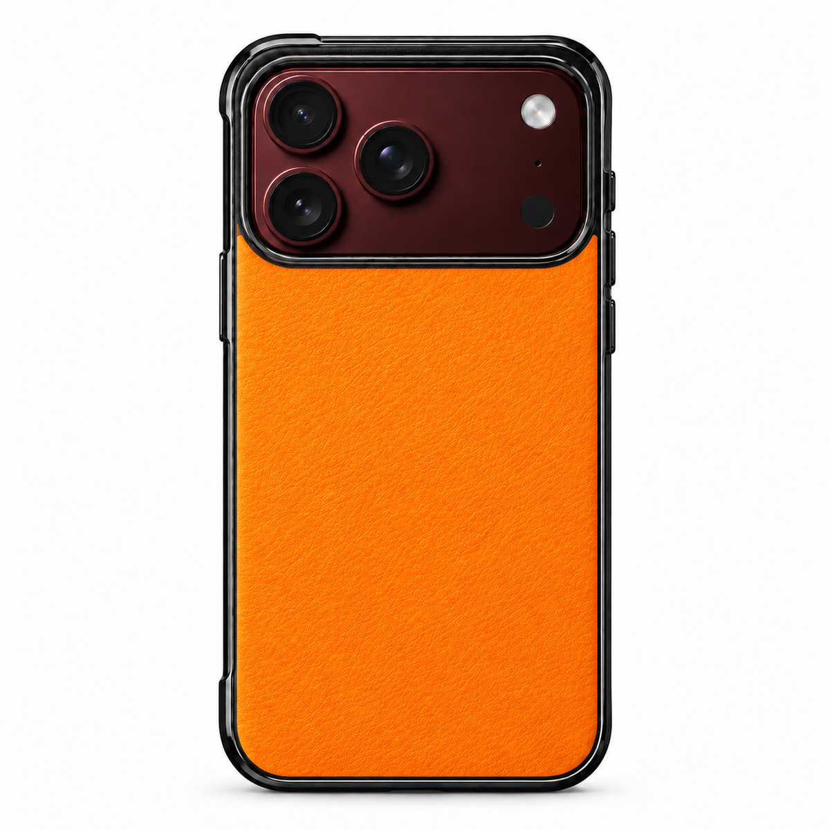 Premium iPhone Case Luxury Business Vegan Leather Sheepskin Foldable Cover Matte Shockproof Full Protection Slim Non Slip Durable Protective Phone Case
