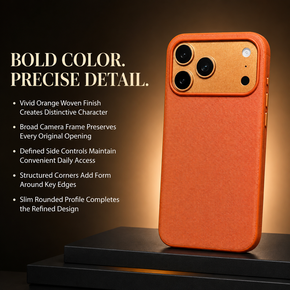 Premium iPhone Case Luxury Business Woven Magnetic Technical Fabric Card Pocket Anti Drop Shockproof Non Slip Slim Durable Protective Phone Cover Case