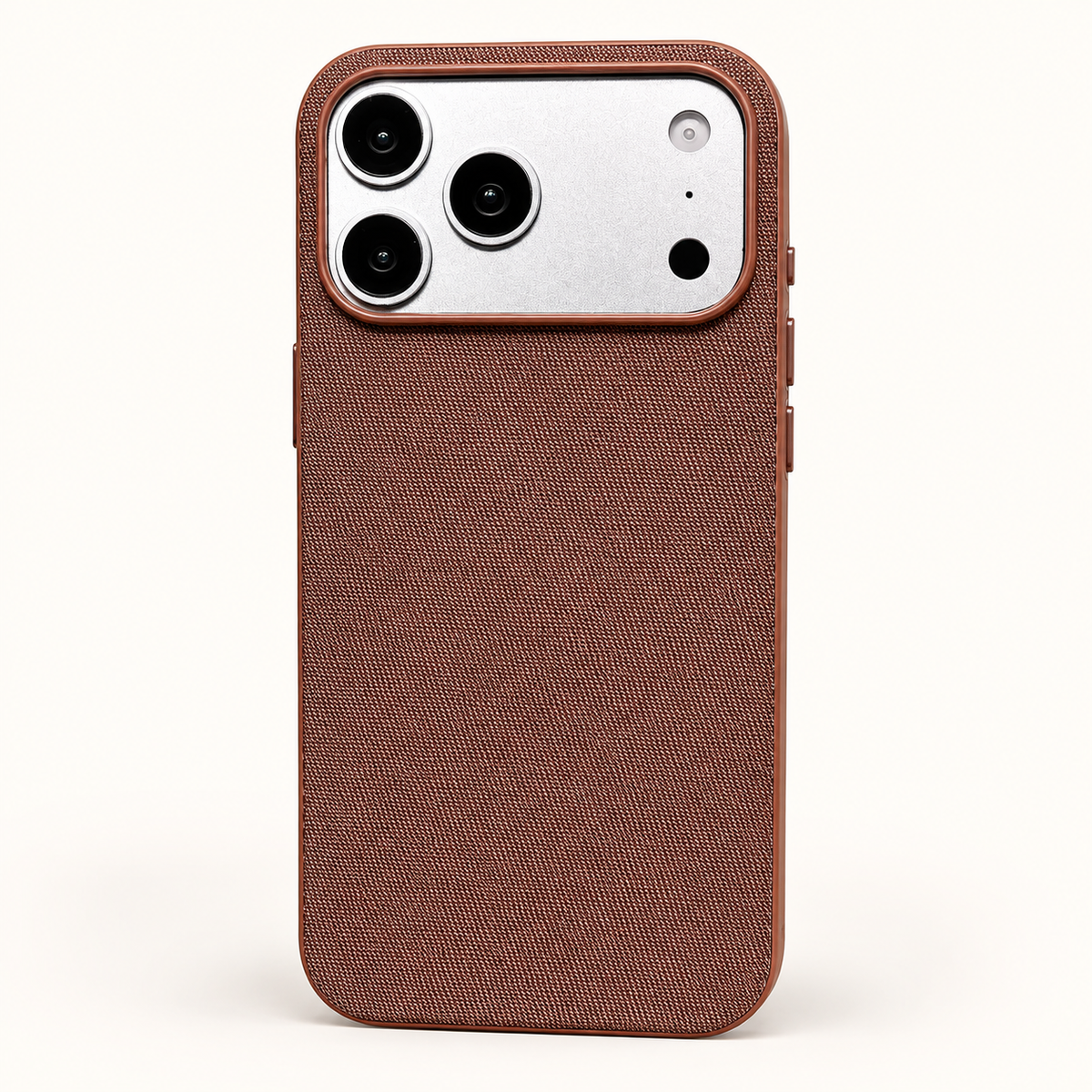 Premium iPhone Case Luxury Business Woven Magnetic Technical Fabric Card Pocket Anti Drop Shockproof Non Slip Slim Durable Protective Phone Cover Case