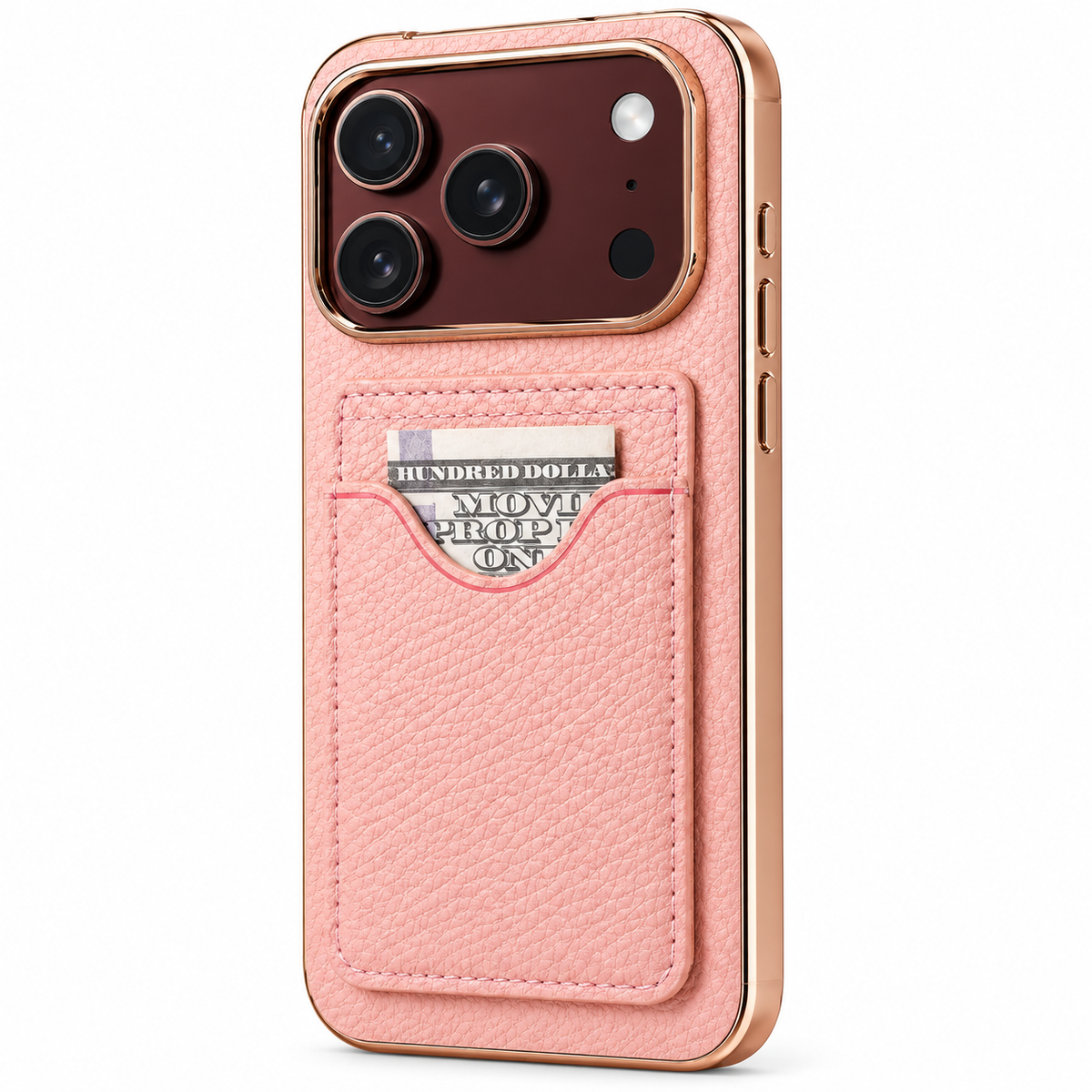 Premium iPhone Case Luxury Electroplating Matte Card Slot Holder Screen Protector Foldable Cover Shockproof Slim Durable Full Protective Phone Cover Case