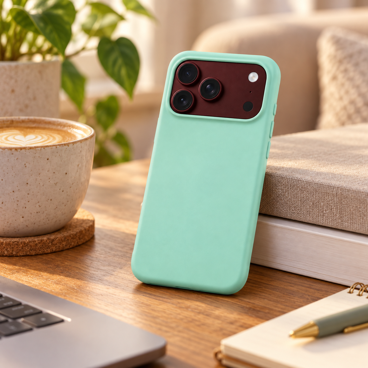 Premium iPhone Case Luxury Matte Candy Color Ultra Thin Shockproof Hard PC Foldable Cover Slim Anti Scratch Durable Non Slip Protective Phone Cover Case