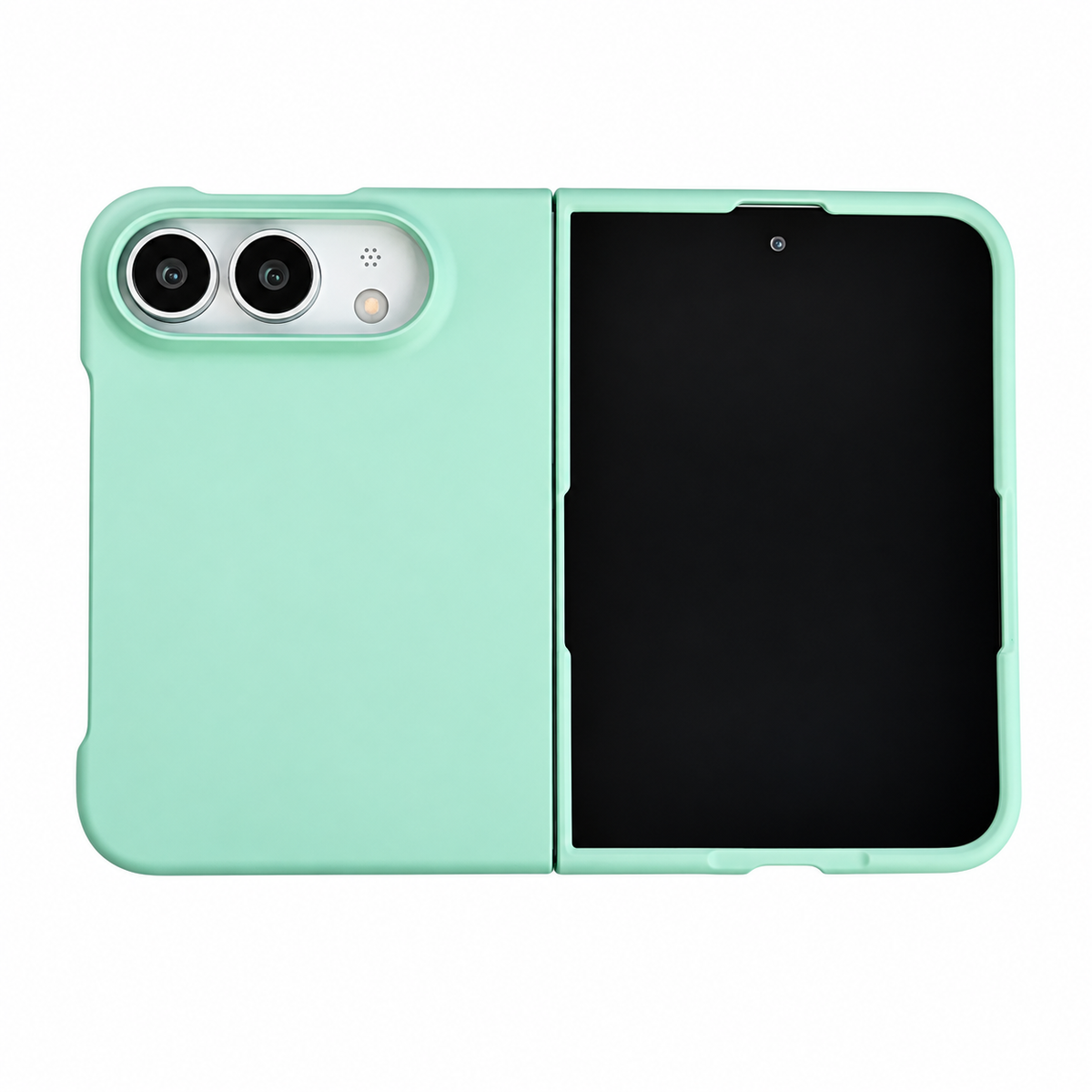 Premium iPhone Case Luxury Matte Candy Color Ultra Thin Shockproof Hard PC Foldable Cover Slim Anti Scratch Durable Non Slip Protective Phone Cover Case