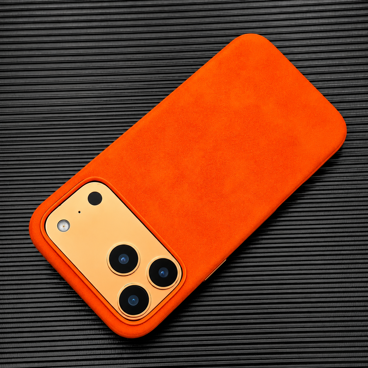 Premium iPhone Case Luxury Retro Leather Matte Smooth Skin Feel Soft Touch Shockproof Slim Non Slip Anti Scratch Durable Protective Phone Back Cover Case
