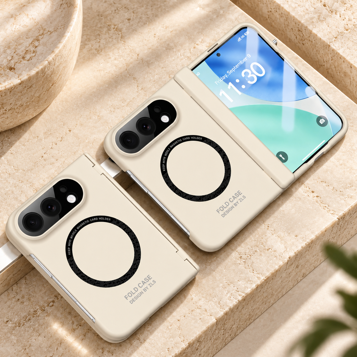 Premium iPhone Case Luxury Skin Magnetic MagSafe Hinge Protection Tempered Film Full Coverage Shockproof Slim Durable Non Slip Protective Phone Cover Case