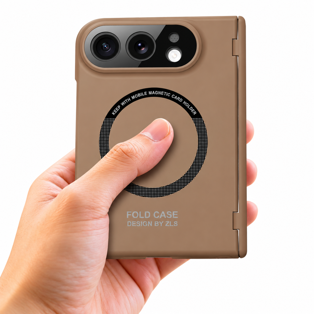 Premium iPhone Case Luxury Skin Magnetic MagSafe Hinge Protection Tempered Film Full Coverage Shockproof Slim Durable Non Slip Protective Phone Cover Case