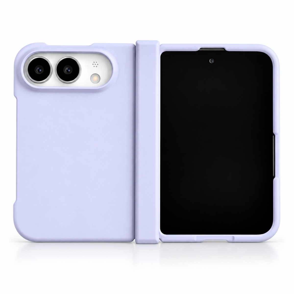 Premium iPhone Case Luxury Slim Matte Skin Feel Pure Color Hinge Protection Foldable Cover Hard PC Shockproof Non Slip Durable Protective Phone Cover Case